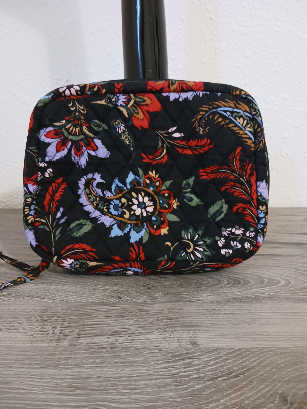Vera Bradley Lay Flat Travel Organizer- Makeup Case In Venetian Paisley- Retired